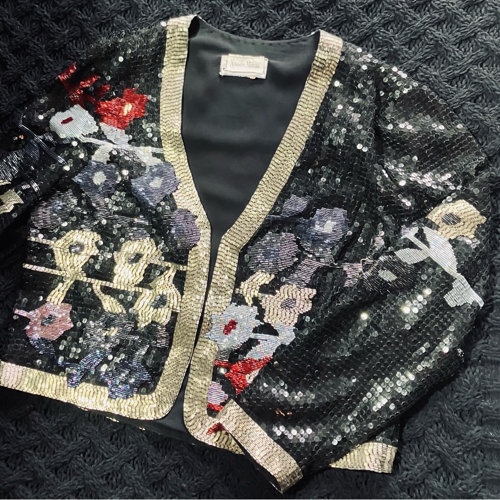 Vintage Neiman Marcus Beaded Jacket
